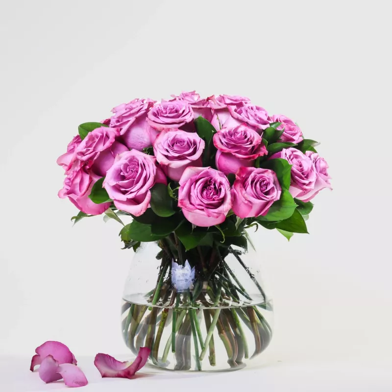 Simply Beautiful Roses Simply Classic Purple Roses - Simply J'Adore Florist
