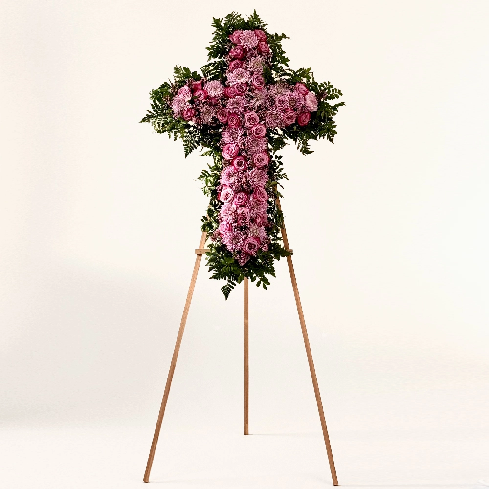 Simply Cross Standing Spray